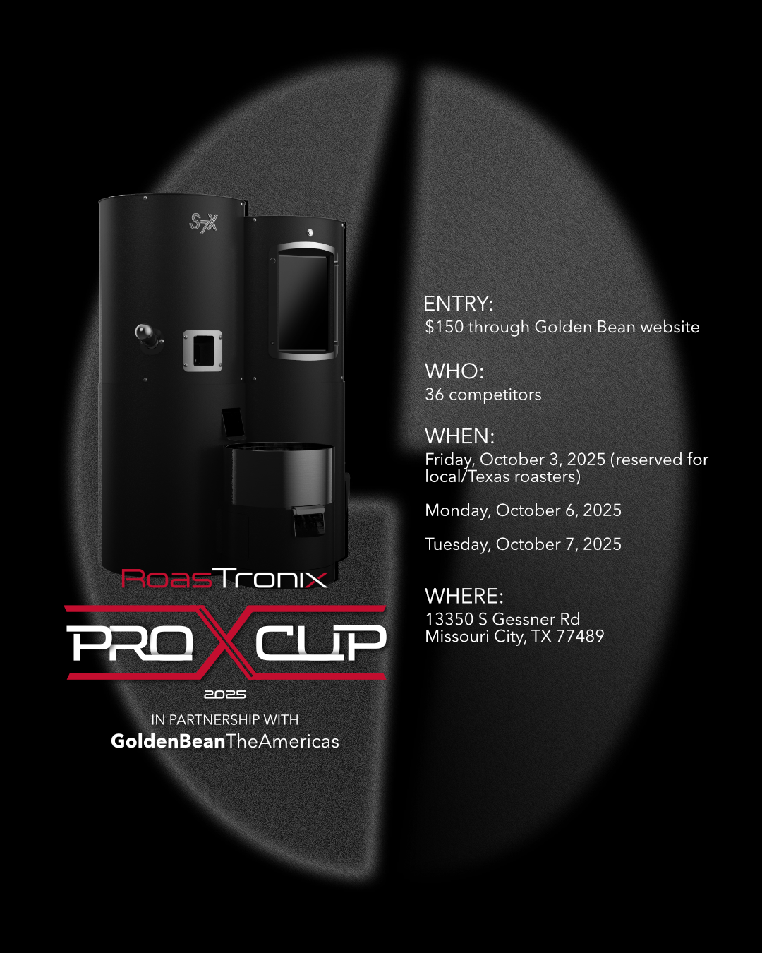 Roastronix Pro X Cup Entry 2025