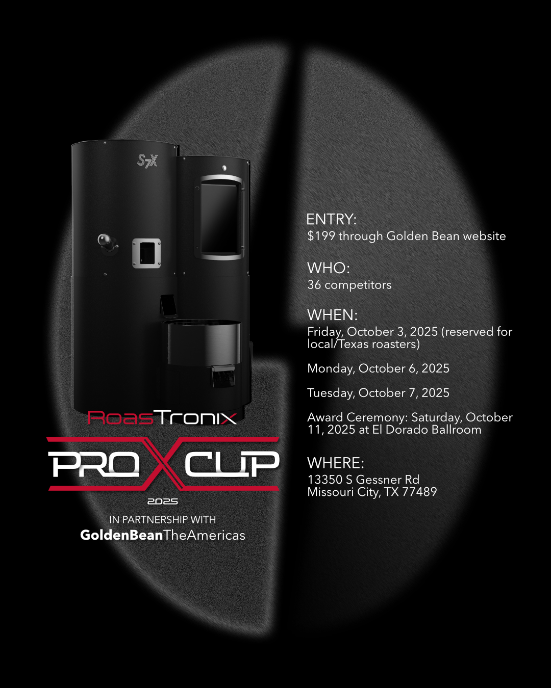 Roastronix Pro X Cup Entry 2025