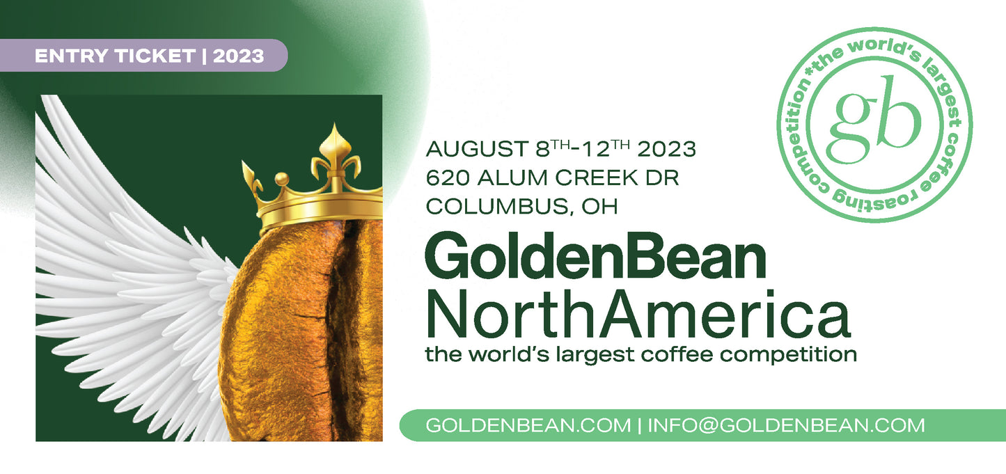 Attendance Ticket Golden Bean 2023: North America