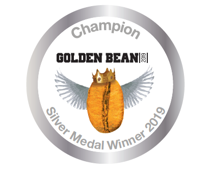 Silver Stickers 2019 for Golden Bean North America